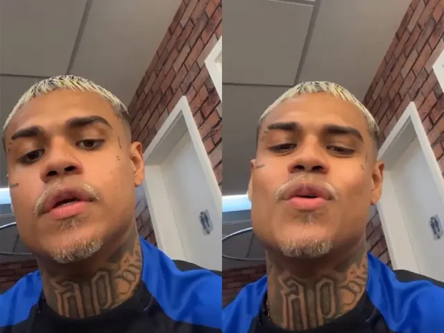 Foto de arquivo do cantor MC Cabelinho
