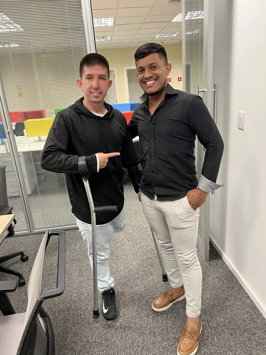 Registro do encontro de Vinicius Xavier: Rogerinho R9